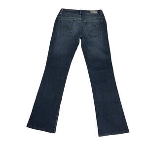 DL1961 Allie Boot Jeans Low Rise Bootcut Dark Wash Denim Pants Women's 27 Casual